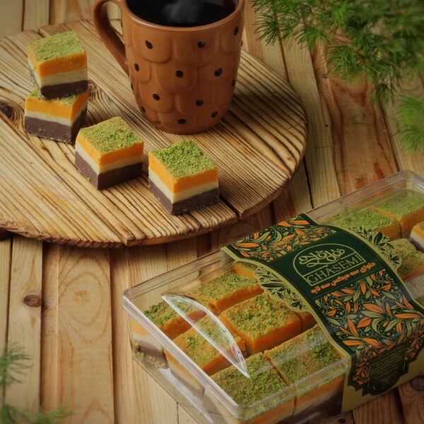 حلوای سه لایه